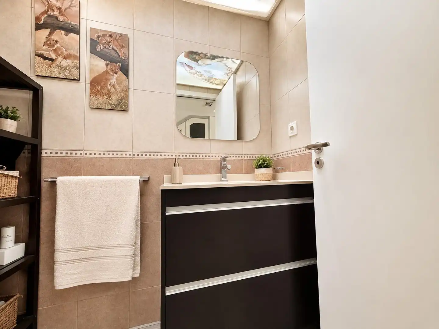 Bathroom of Detached homes for sale in Molina de Segura  with Air Conditioner, Private garden and Community pool