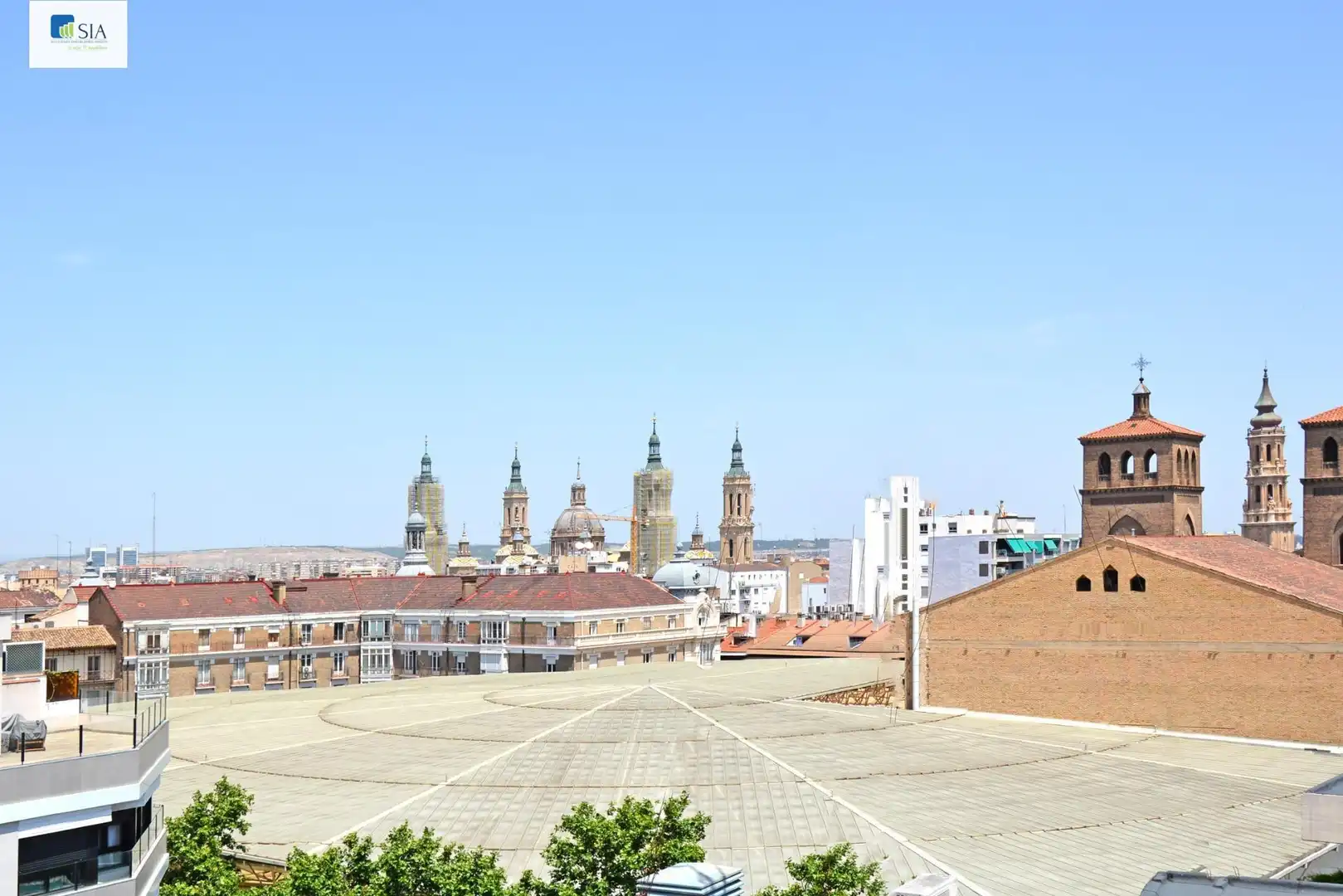 Vista exterior de Piso de alquiler en Zaragoza con Aire acondicionado, Calefacción y Amueblado
