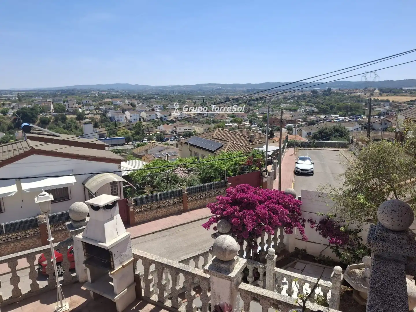 Vista exterior de Casa o xalet en venda en Masllorenç amb Aire condicionat, Calefacció i Jardí privat
