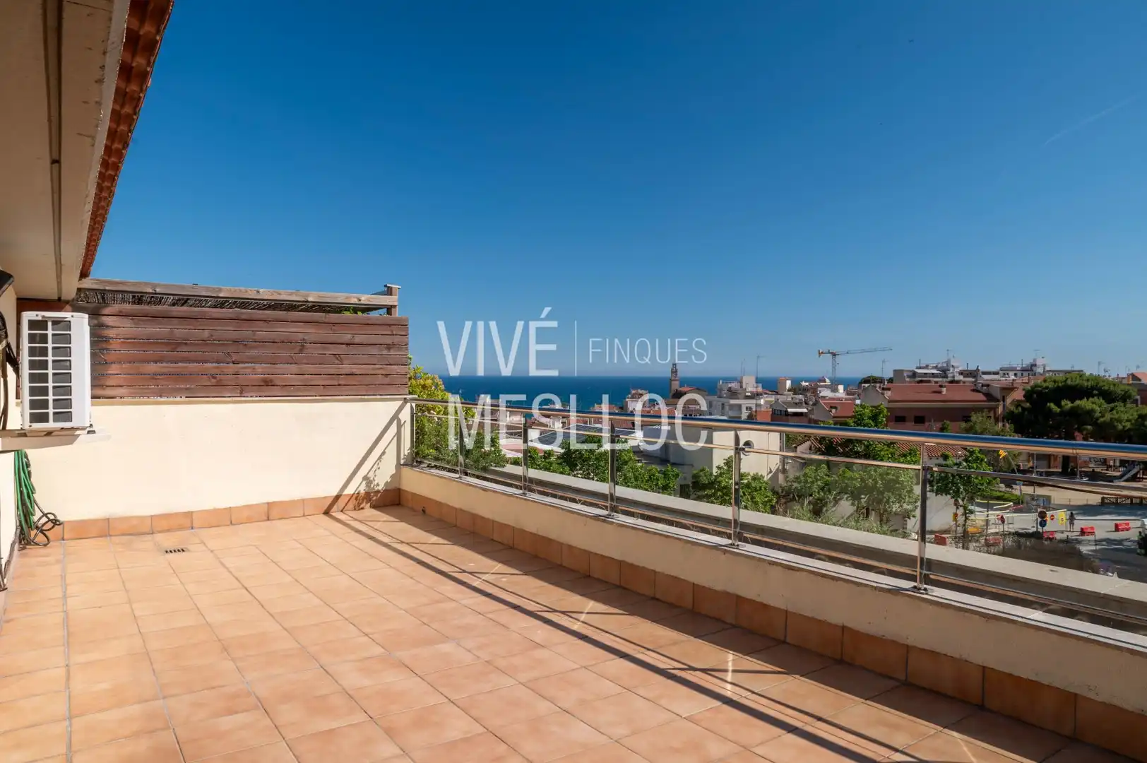 Terrace of Flat for sale in El Masnou  with Heating, Terrace and Storage room