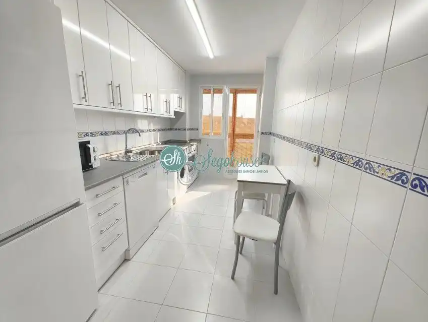 Küche von Wohnung zur Miete in Segovia mit Heizung, Parkett und Terrasse