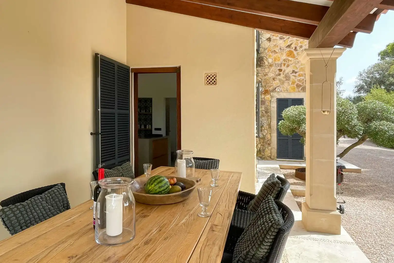 Terrace of Country homes for rent in Artà  with Air Conditioner, Heating and Terrace