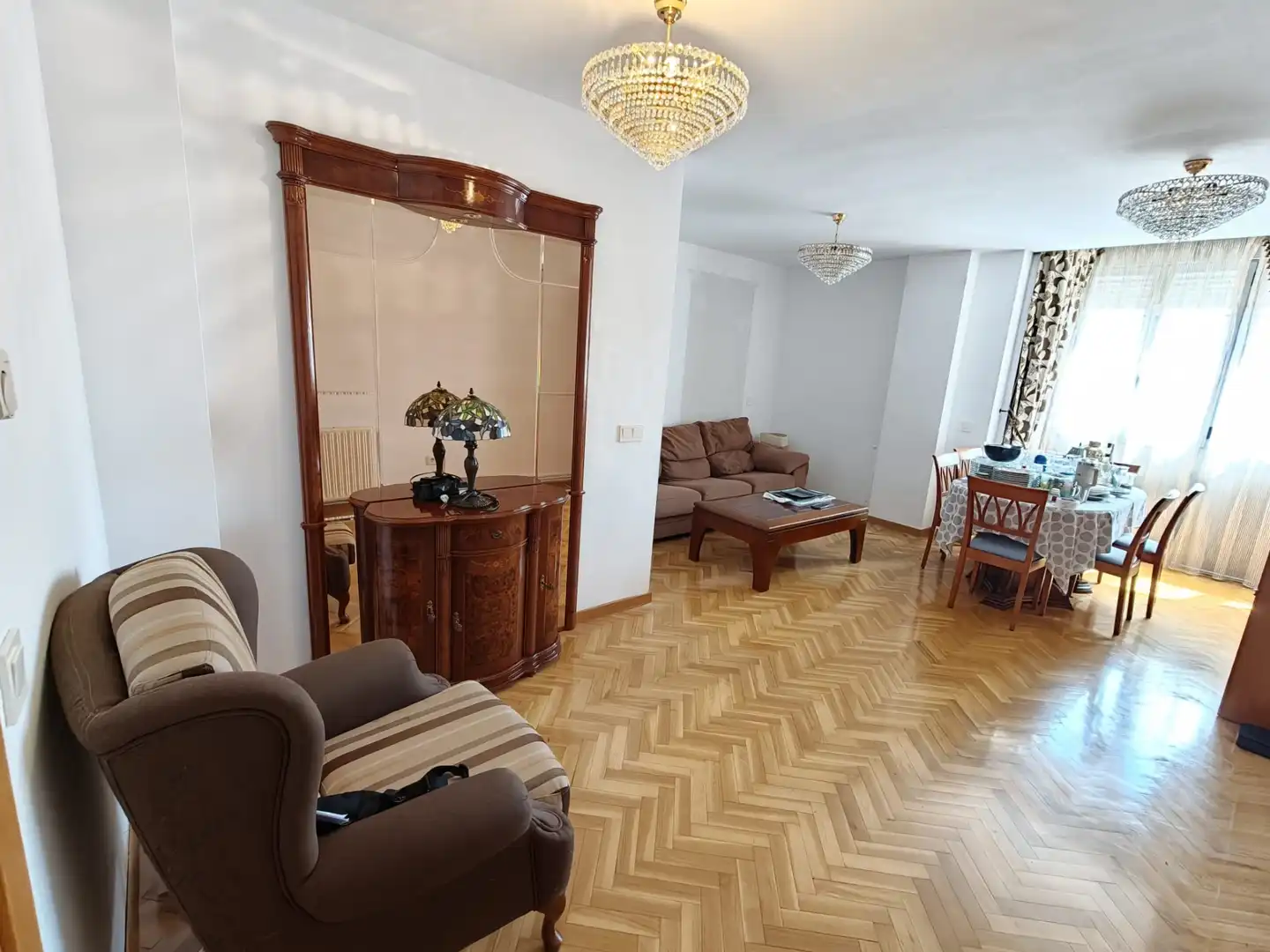 Living room of Flat for sale in Santa Olalla  with Air Conditioner, Heating and Storage room