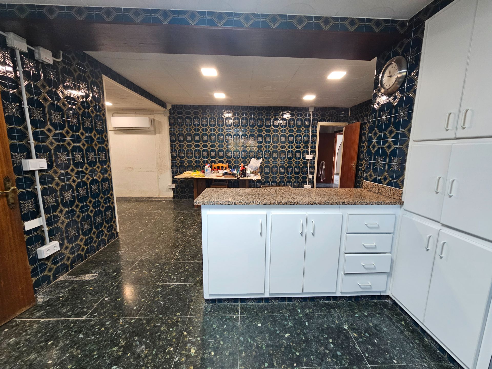 Kitchen of Flat to rent in Terrassa  with Air Conditioner