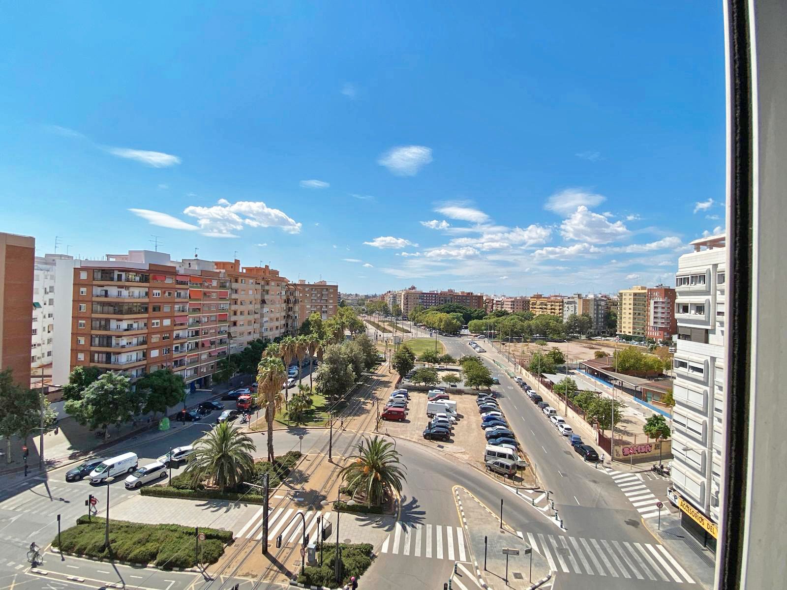 Exterior view of Flat for sale in  Valencia Capital  with Balcony