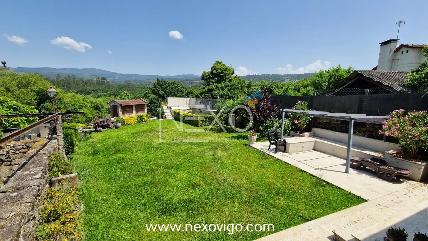 Garten von Haus oder Chalet zum Verkauf in Mondariz mit Heizung, Privatgarten und Terrasse