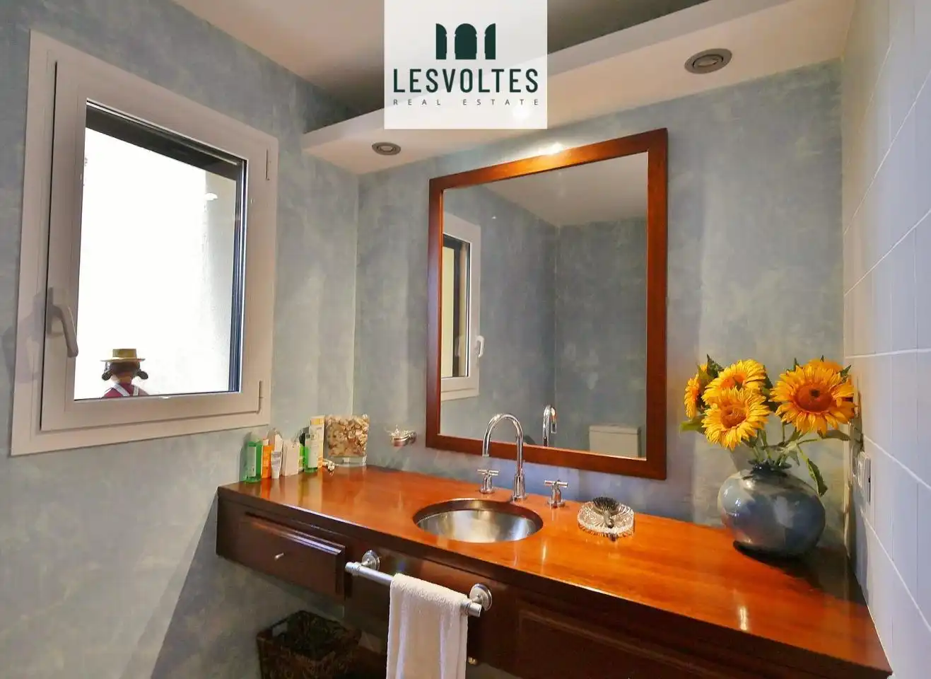 Bathroom of Houses for sale in Mont-ras  with Air Conditioner, Heating and Private garden