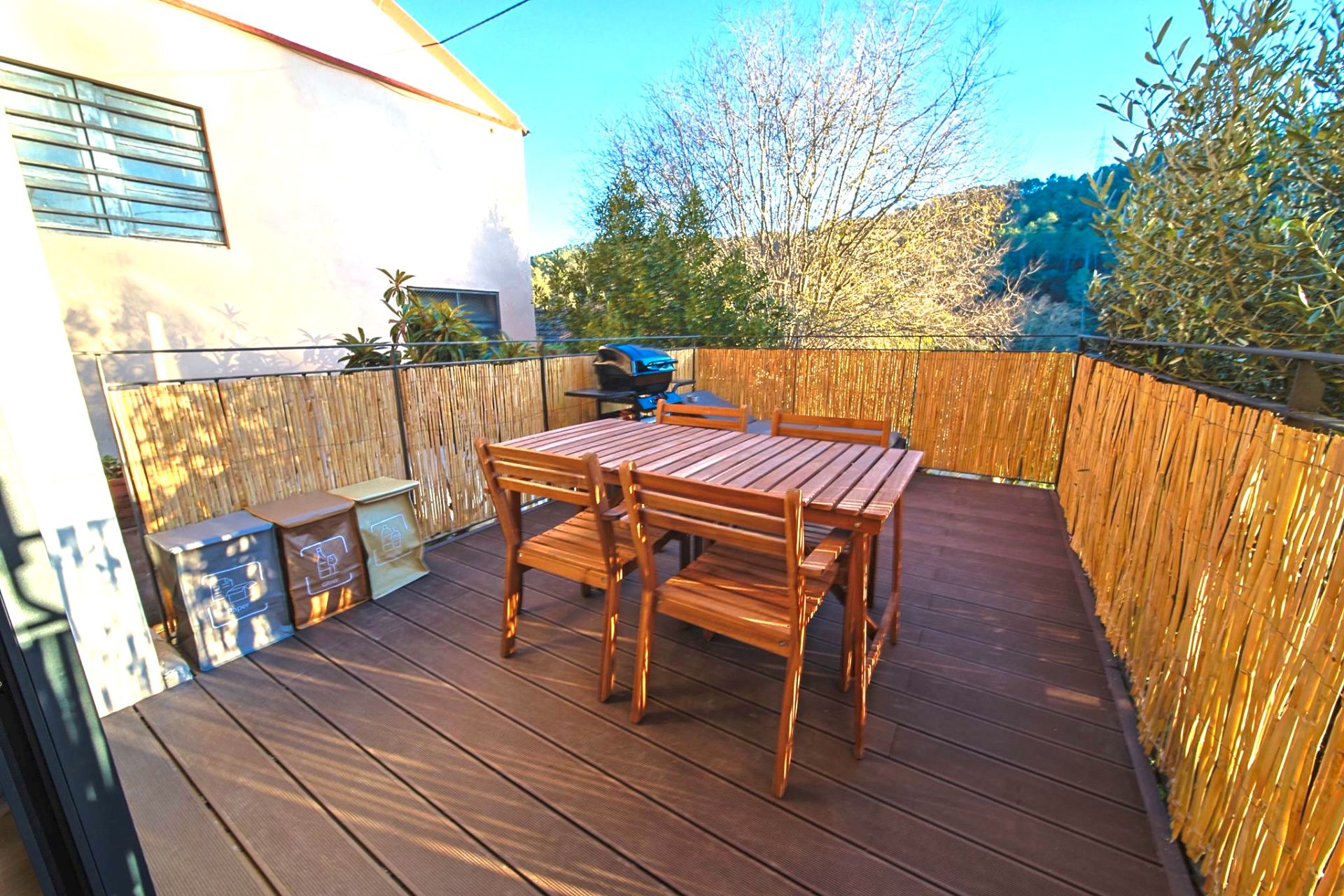 Terrassa de Casa o xalet de lloguer en Sant Cugat del Vallès amb Aire condicionat, Calefacció i Jardí privat