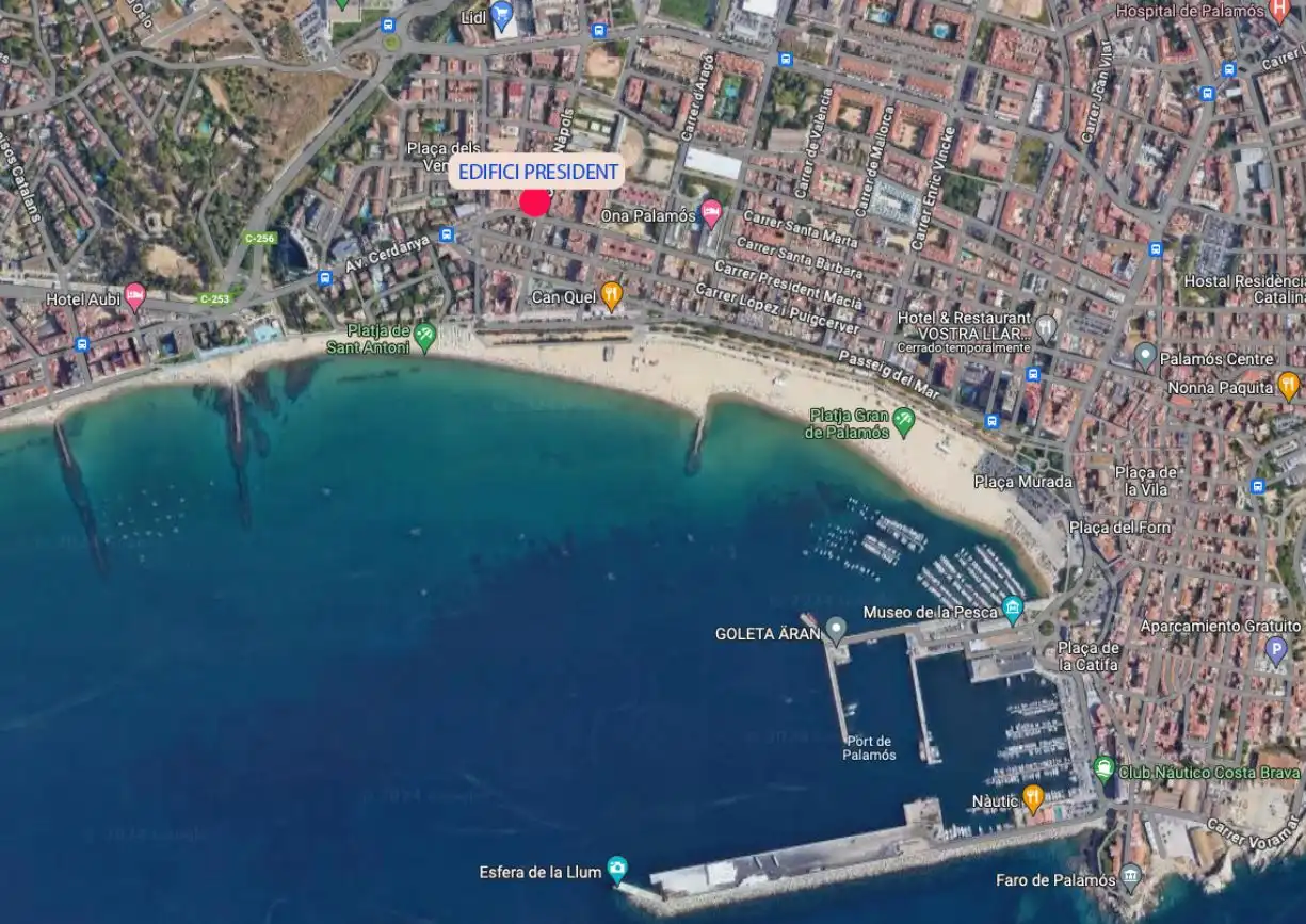 Exterior view of Flat for sale in Palamós  with Air Conditioner, Heating and Terrace
