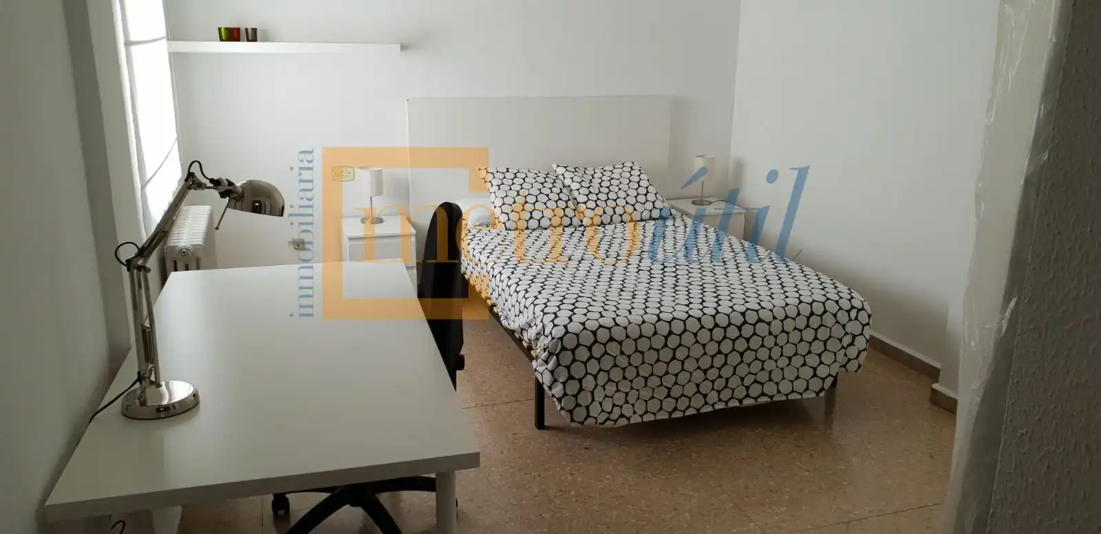 Bedroom of Attic for rent in Salamanca  with Heating, Terrace and Furnished
