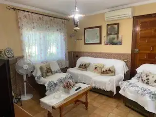 Sala de estar de Finca rústica en venta en Fuente Álamo de Murcia con Calefacción, Jardín privado y Trastero