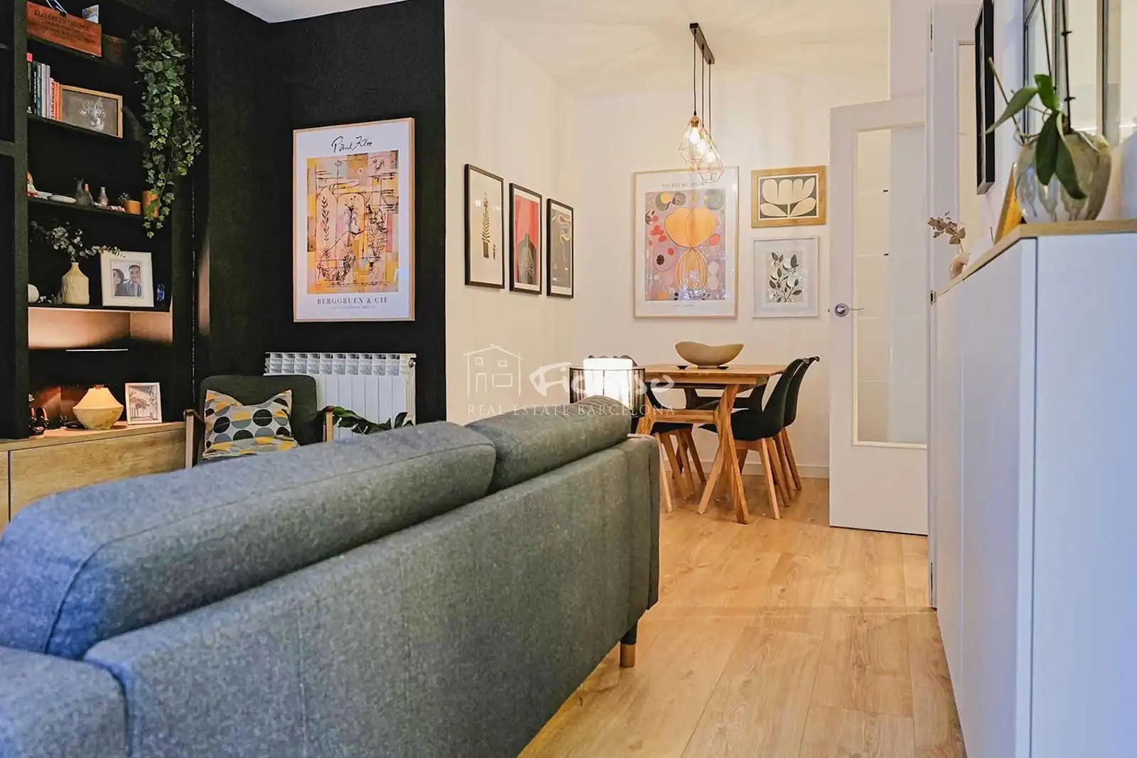 Living room of Flat for sale in Sant Martí