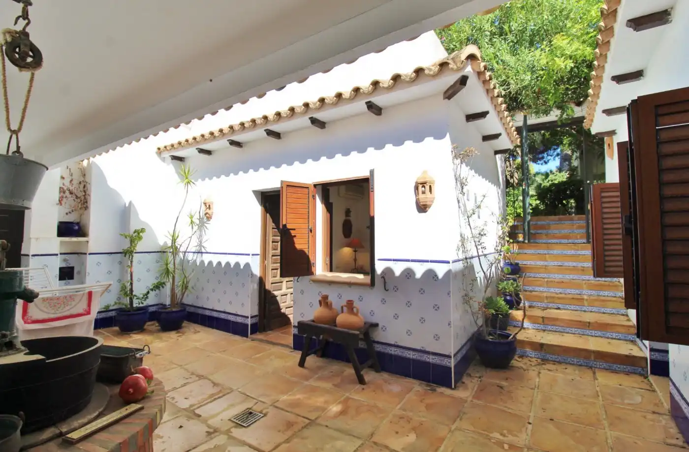 Jardín de Casa o chalet en venta en Moraira con Aire acondicionado, Calefacción y Jardín privado