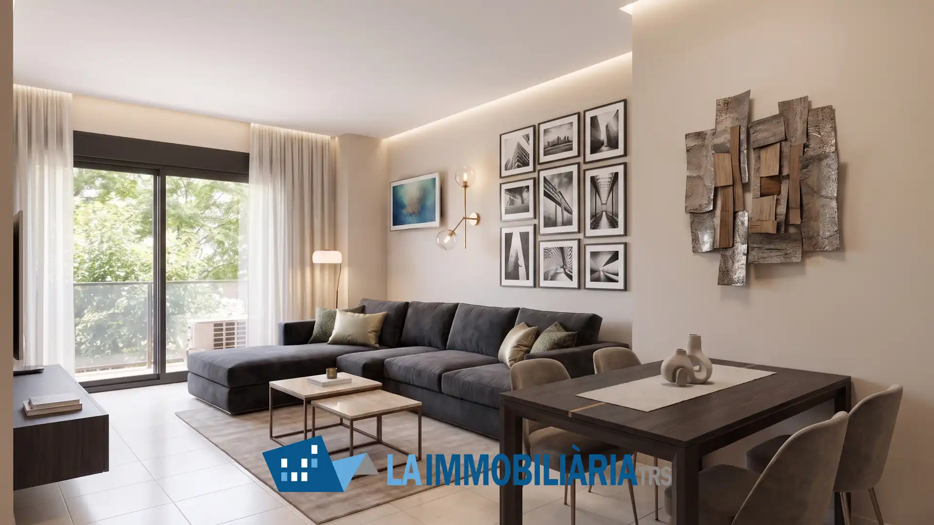 Living room of Flat for sale in Terrassa  with Heating, Storage room and Balcony