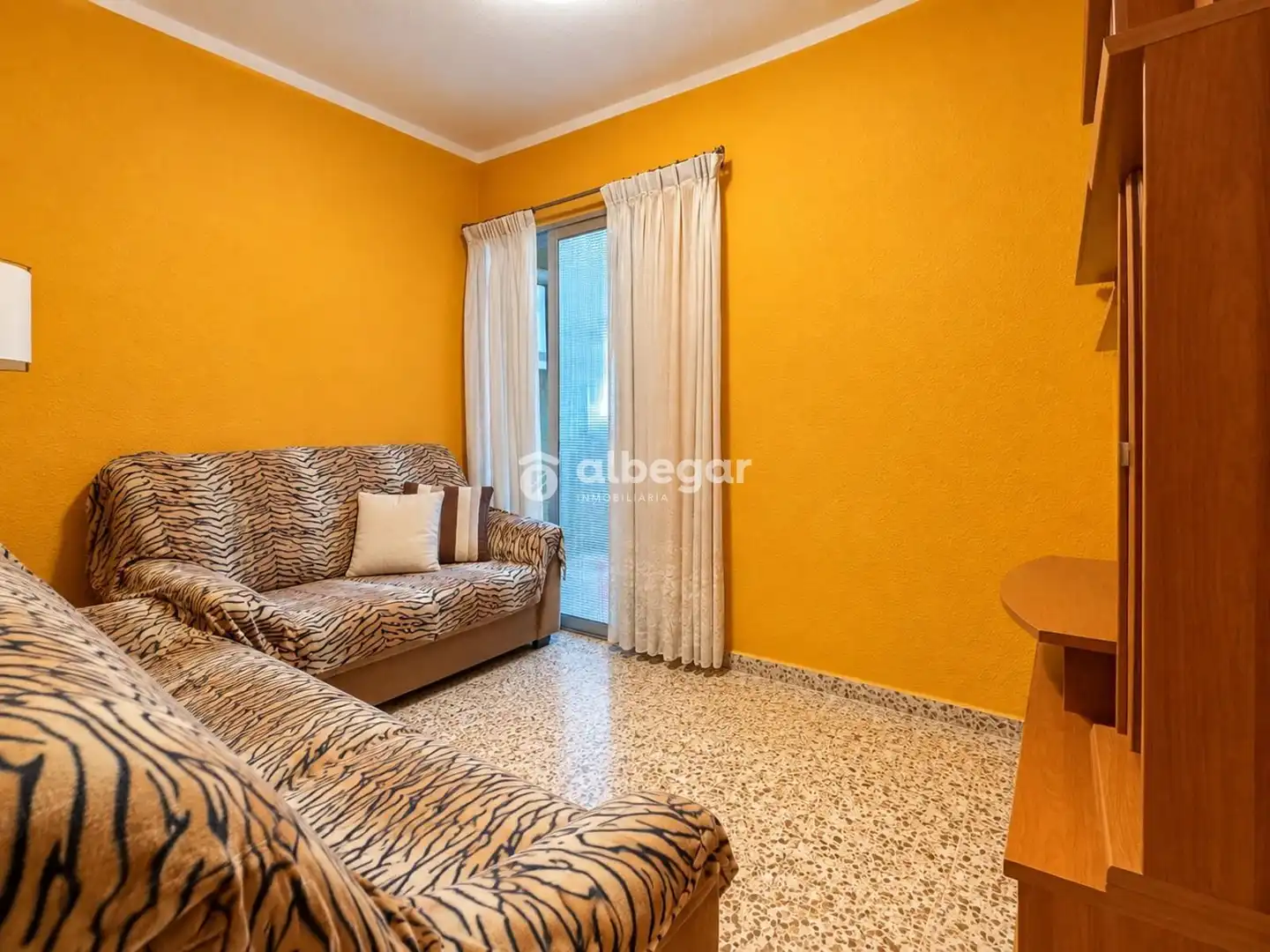Schlafzimmer von Wohnung zum Verkauf in Valencia mit Klimaanlage, Terrasse und Möbliert