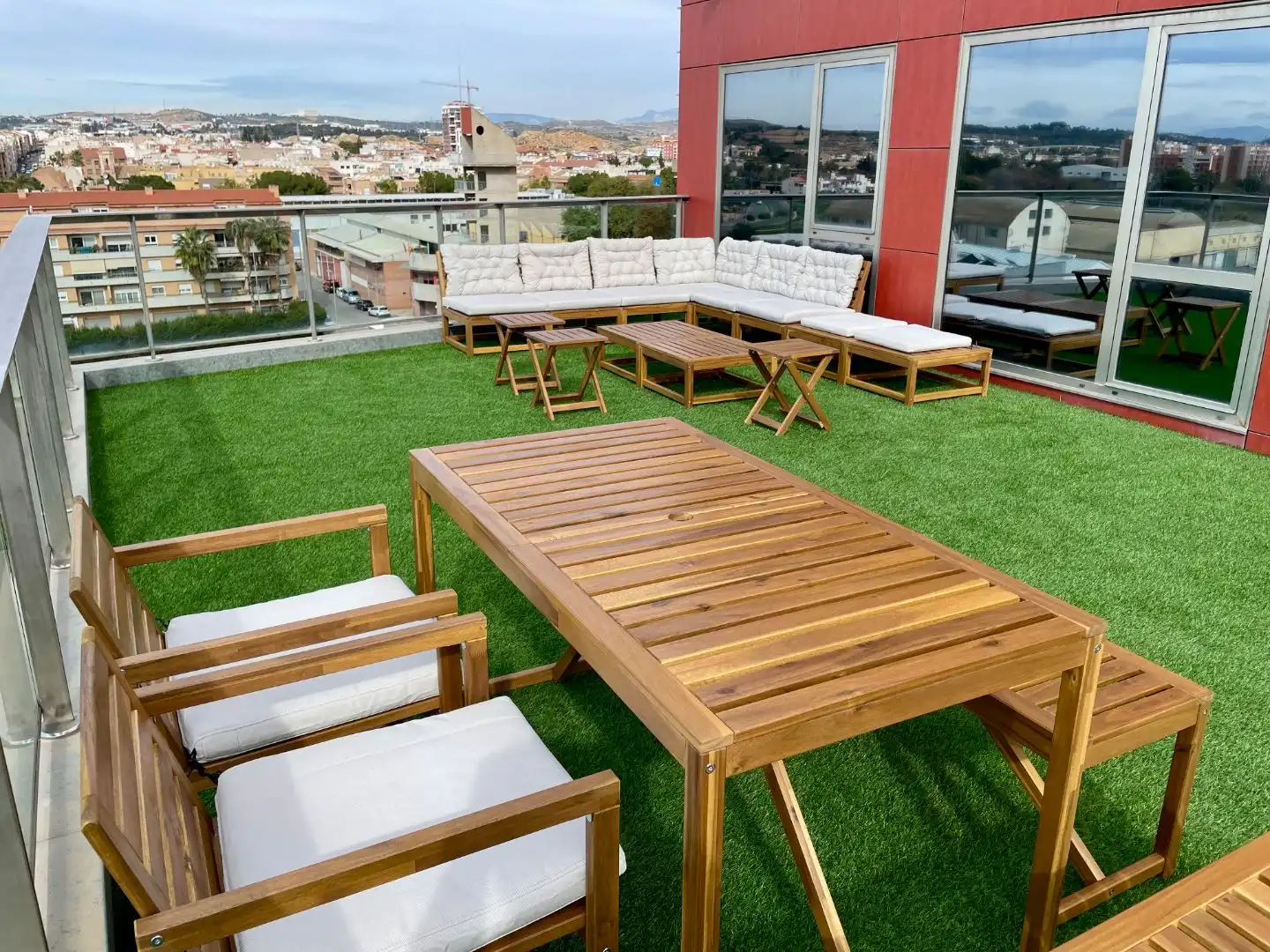 Terraza de Oficina de alquiler en Murcia con Aire acondicionado, Calefacción y Terraza