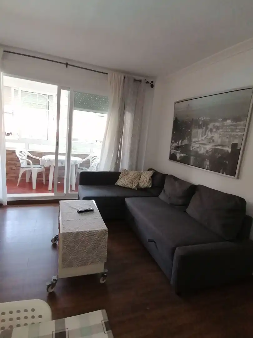 Sala de estar de Piso de alquiler en Algeciras con Amueblado y Piscina comunitaria