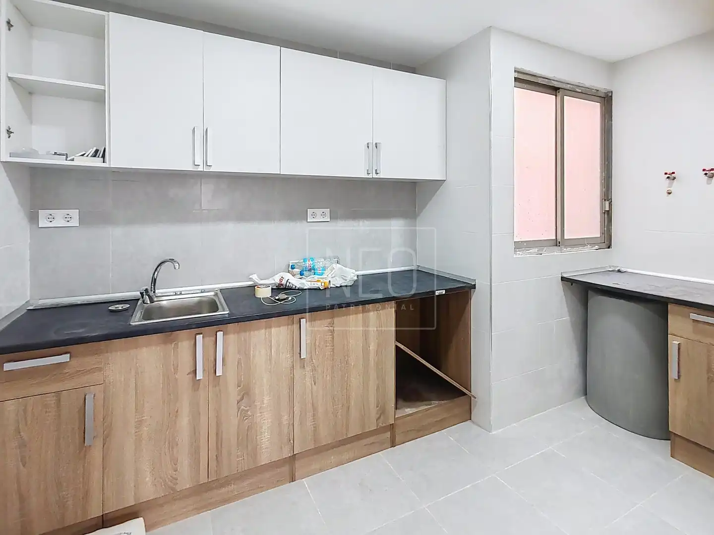 Cocina de Piso en venta en Tavernes de la Valldigna con Terraza, Trastero y Balcón