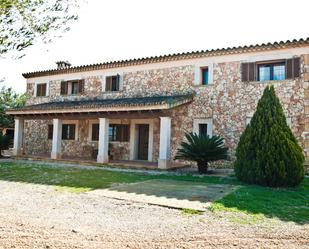 Vista exterior de Finca rústica en venda en Santa Eugènia amb Aire condicionat, Jardí privat i Terrassa