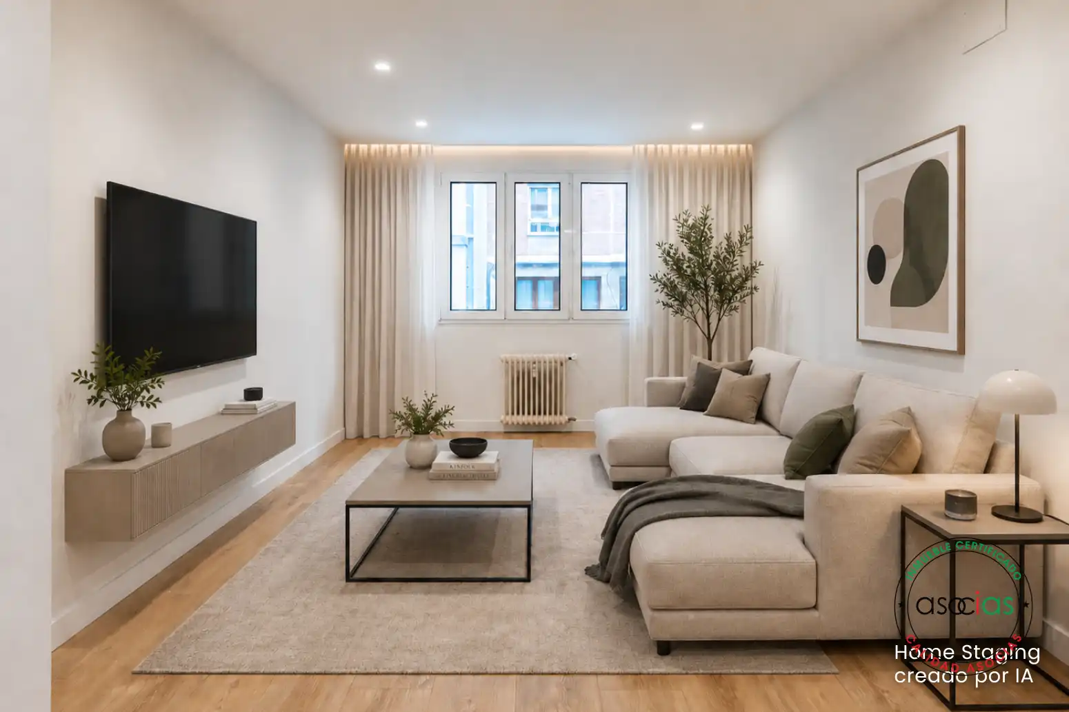 Sala de estar de Piso en venta en Gijón  con Calefacción