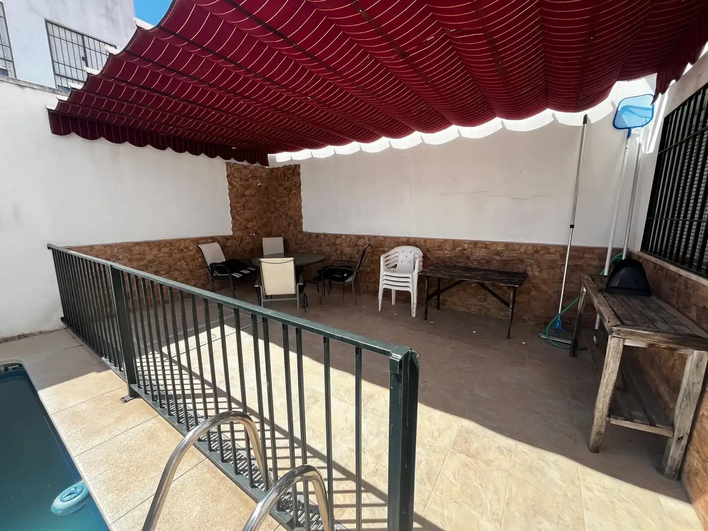 Terrace of Detached homes for sale in Córdoba  with Air Conditioner, Heating and Swimming Pool