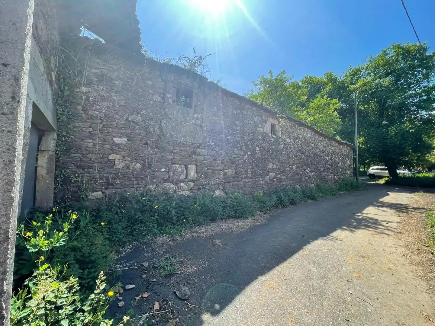 Vista exterior de Finca rústica en venta en Lalín con Amueblado