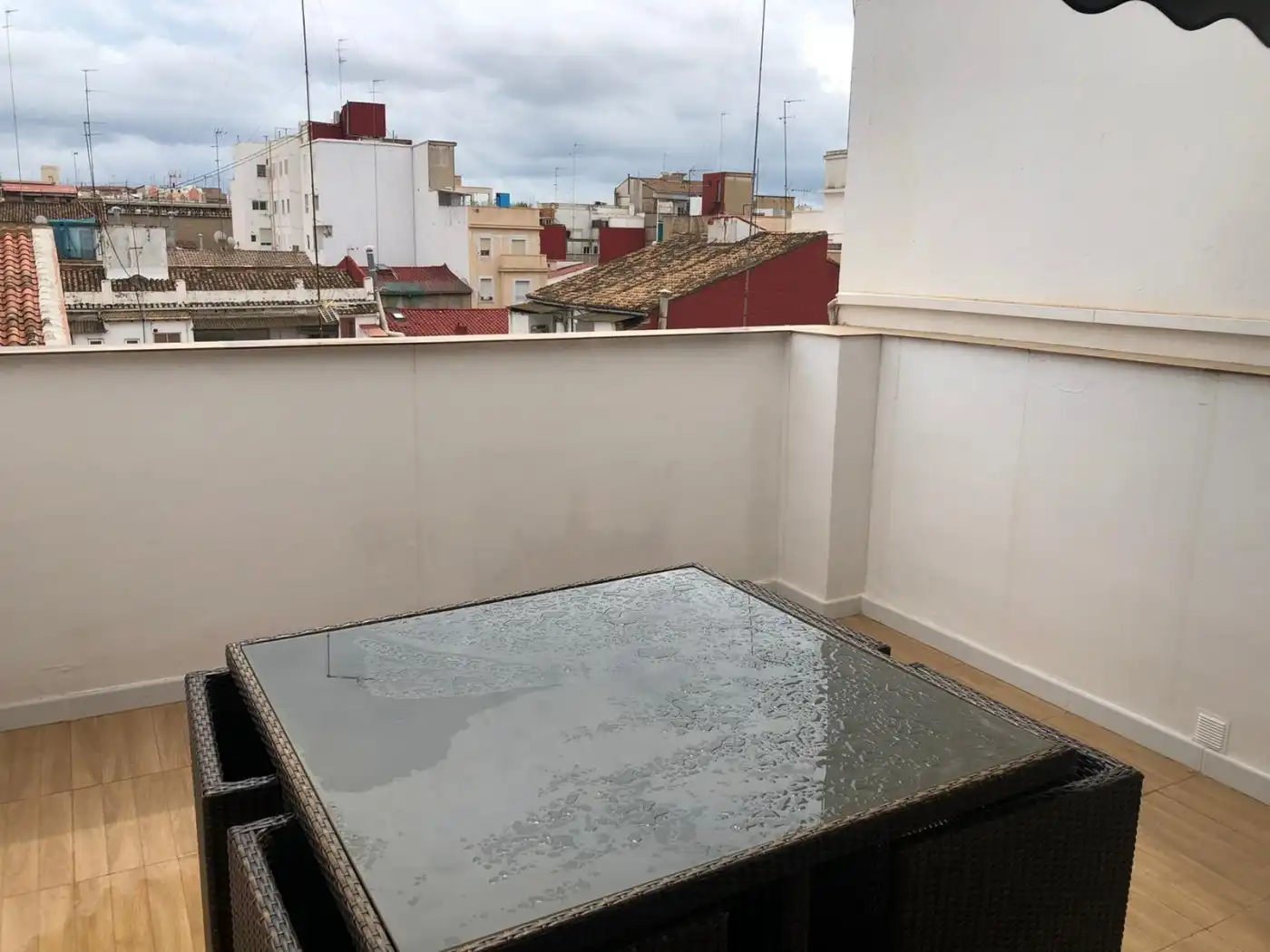 Terraza de Ático de alquiler en Valencia con Aire acondicionado, Calefacción y Terraza