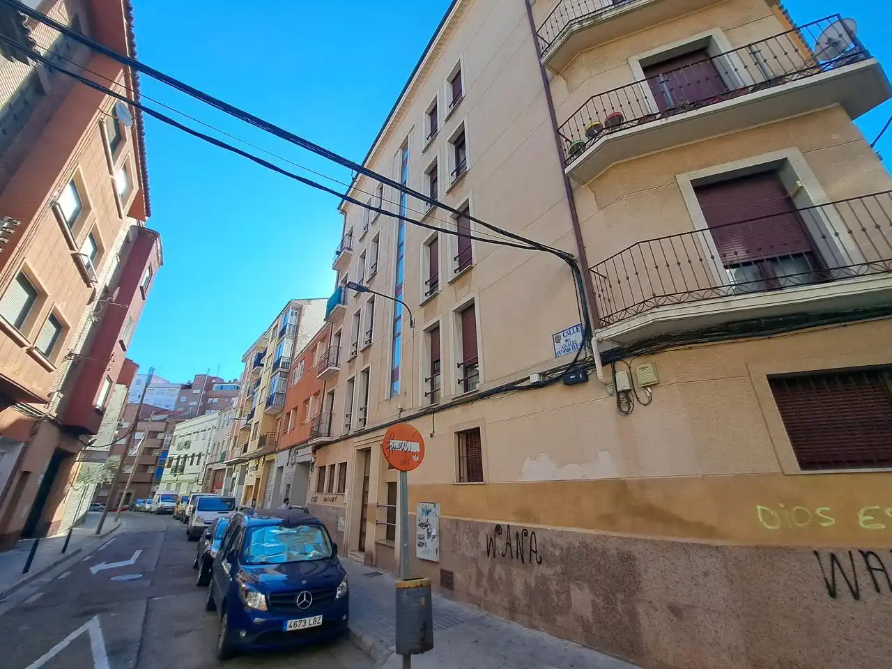 Vista exterior de Apartamento de alquiler en Zaragoza con Aire acondicionado, Calefacción y Parquet