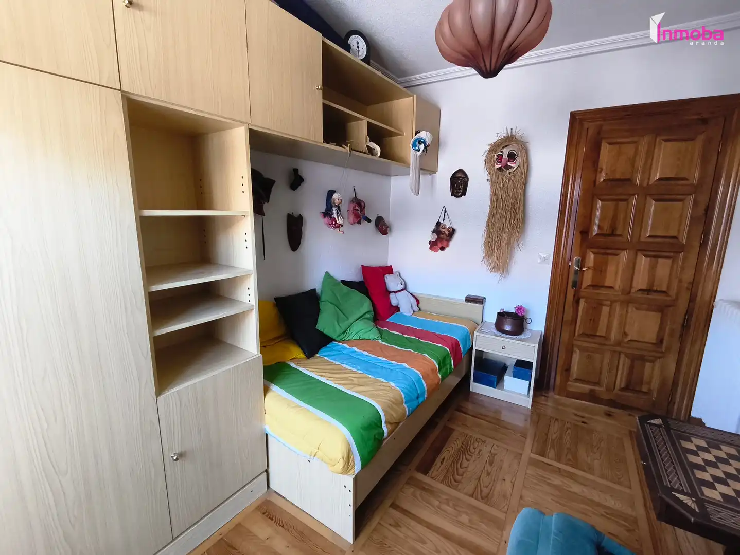 Schlafzimmer von Wohnung zum Verkauf in Aranda de Duero mit Heizung, Parkett und Balkon