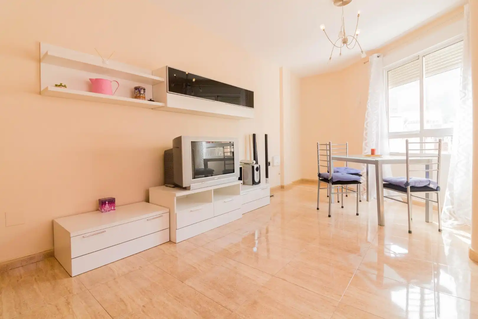 Living room of Flat for sale in Callosa de Segura  with Air Conditioner, Terrace and Balcony