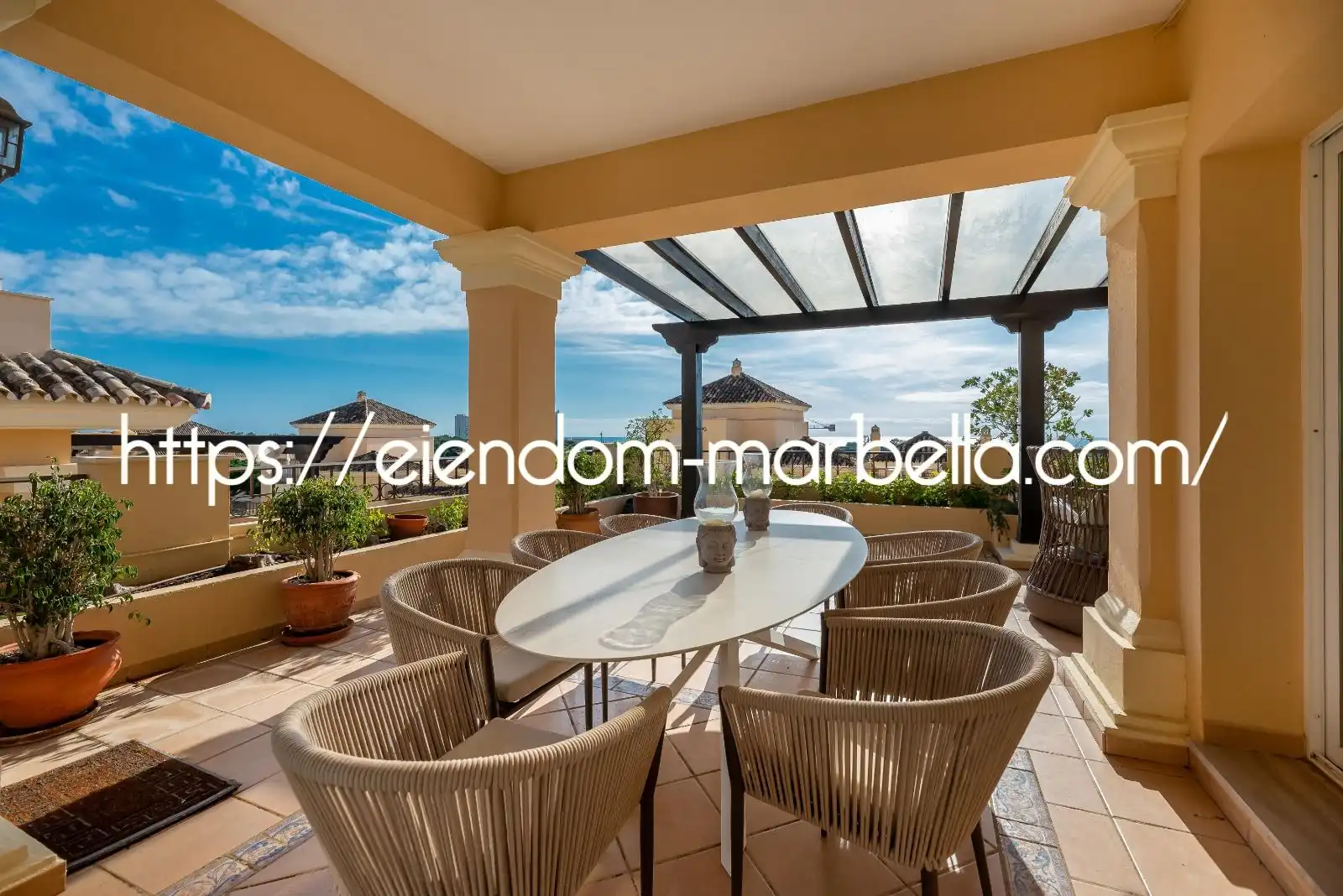 Terraza de Apartamento en venta en Marbella con Aire acondicionado, Calefacción y Terraza