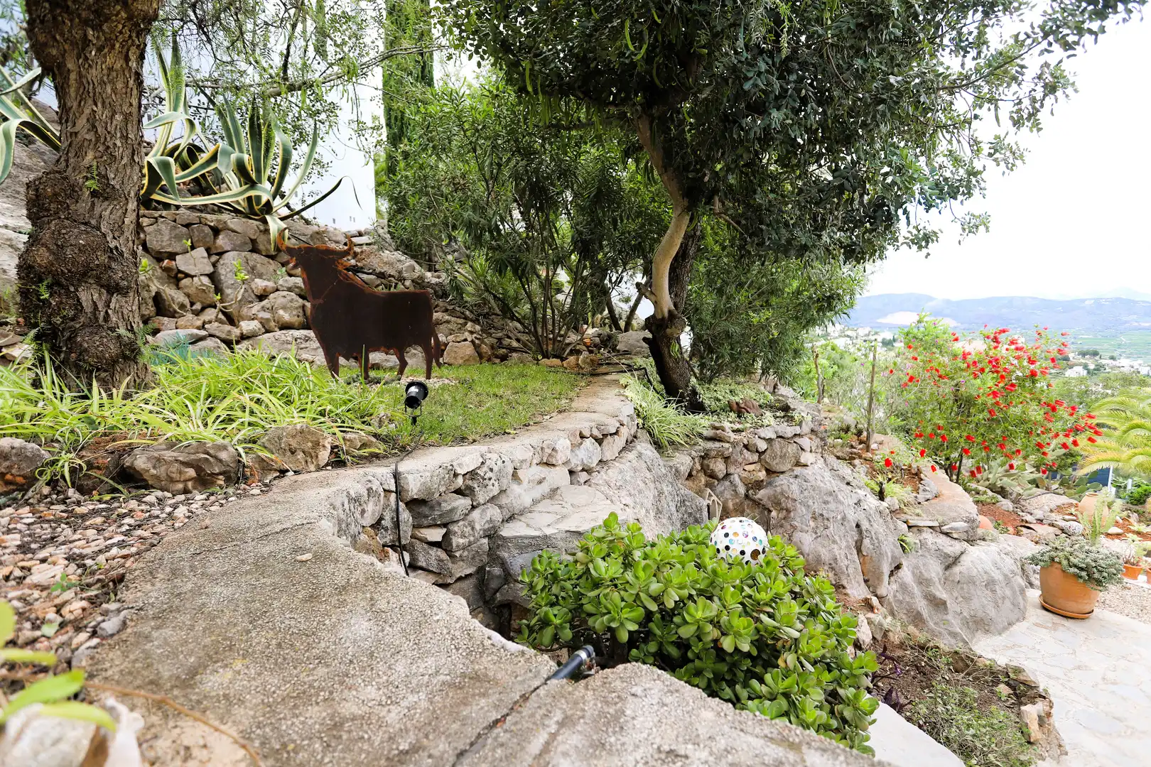 Garden of Houses for sale in El Ràfol d'Almúnia  with Heating, Private garden and Terrace