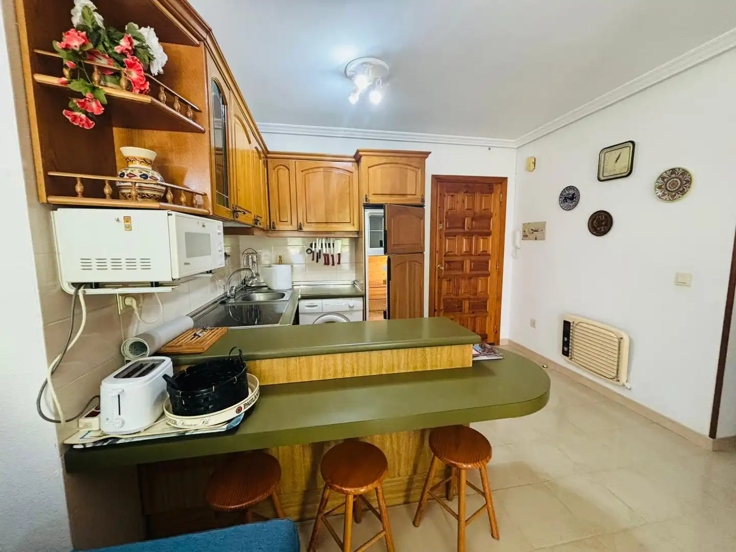 Küche von Wohnung zum Verkauf in Salou mit Möbliert