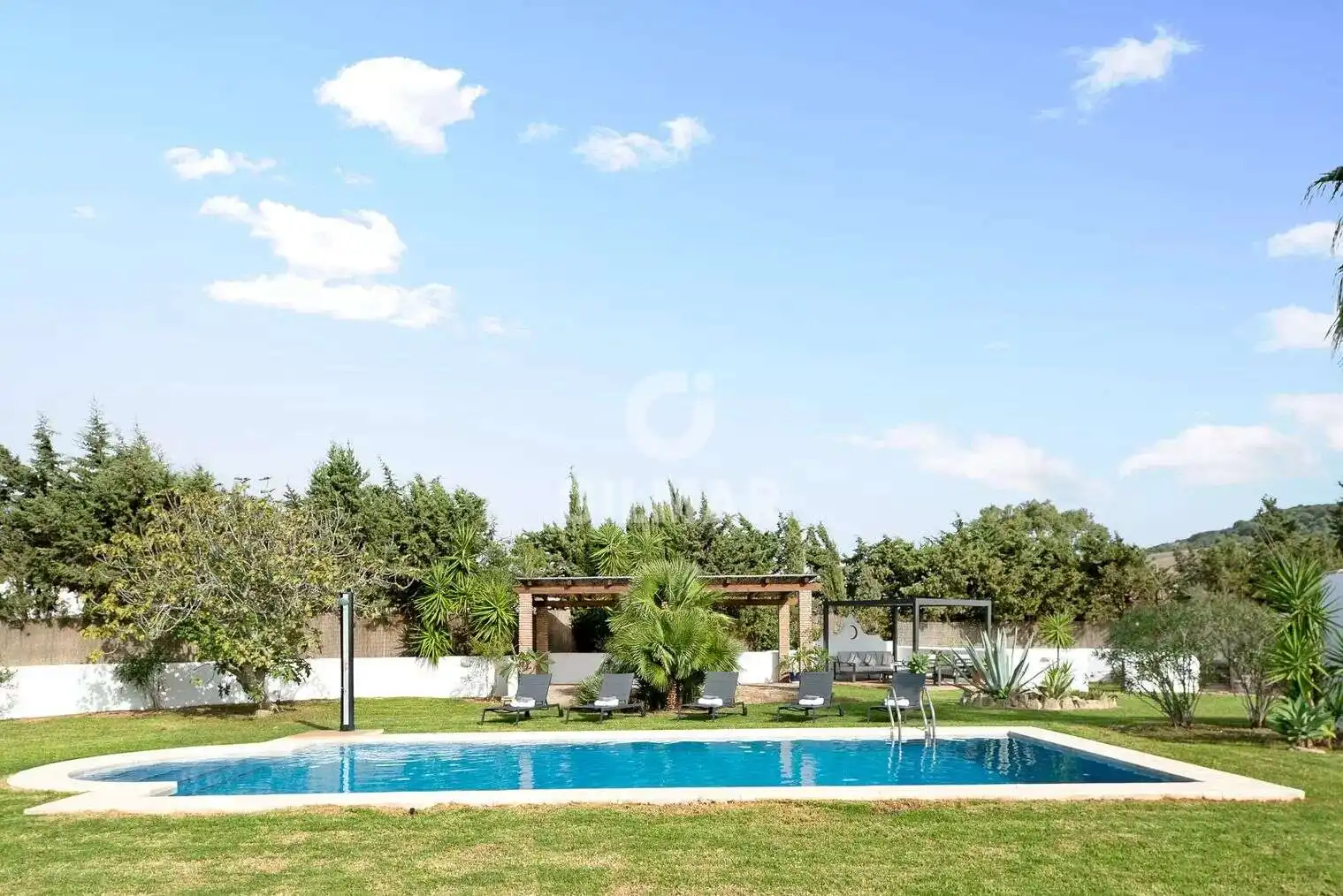 Jardín de Casa o chalet en venta en Vejer de la Frontera con Calefacción, Jardín privado y Piscina
