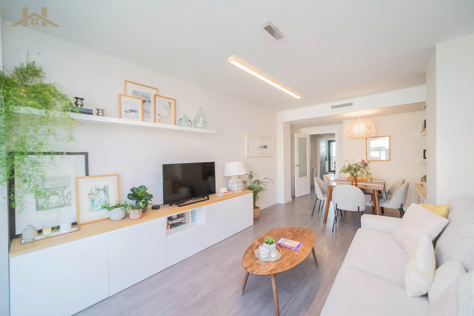 Sala de estar de Piso en venta en Rivas-Vaciamadrid con Aire acondicionado, Calefacción y Terraza