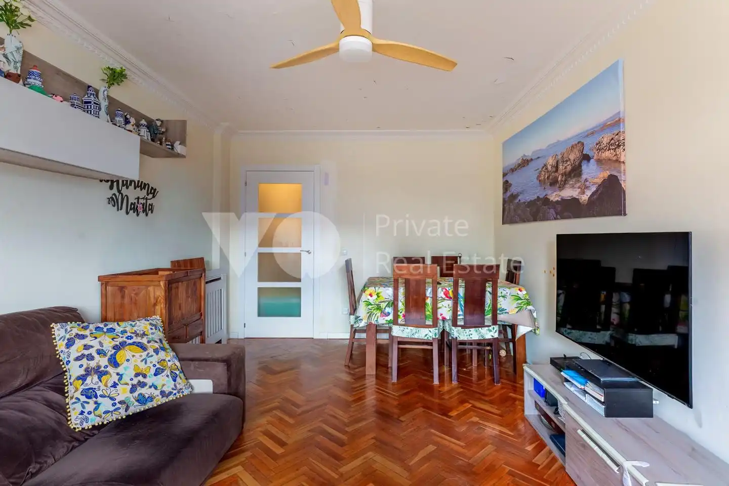 Sala de estar de Piso en venta en Las Rozas de Madrid con Aire acondicionado, Calefacción y Terraza