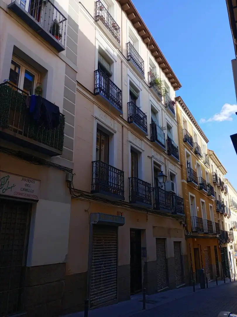 Exterior view of Ground floor for sale in Madrid  with Furnished