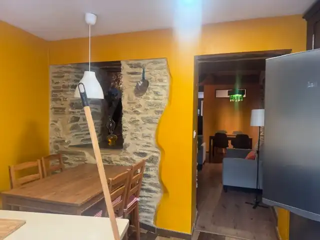 Menjador de Finca rústica en venda en Vegadeo amb Calefacció, Jardí privat i Terrassa