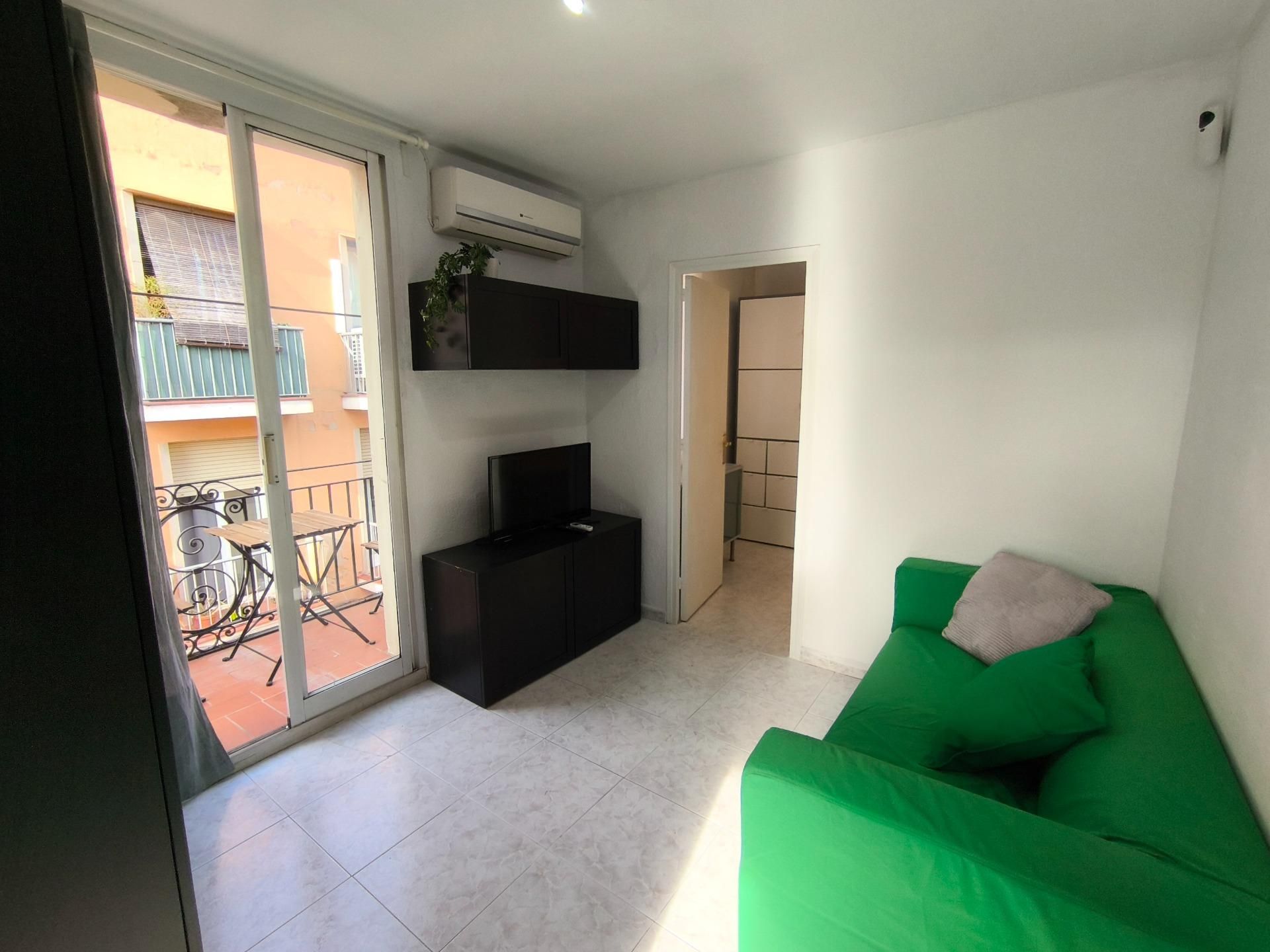 Sala d'estar de Àtic de lloguer en  Barcelona Capital amb Aire condicionat, Calefacció i Terrassa