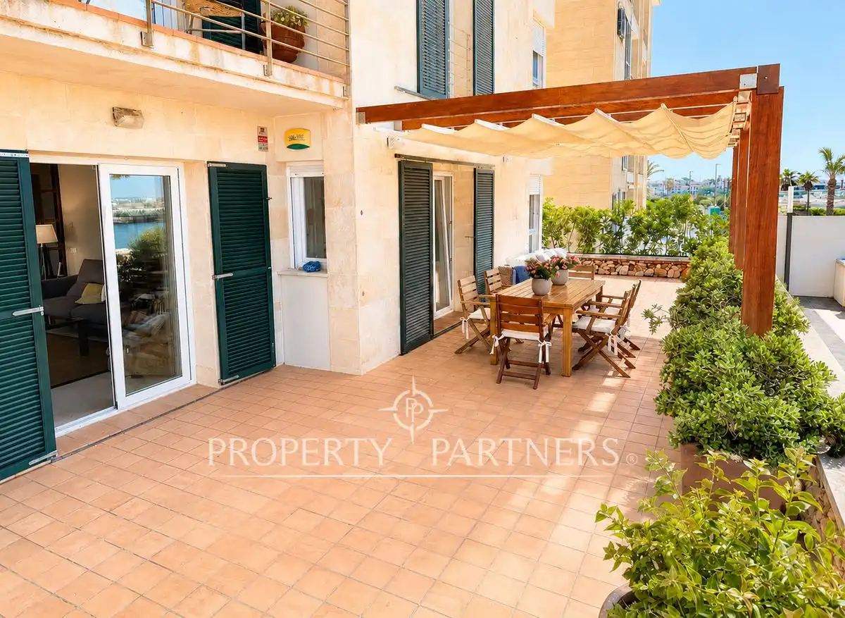 Terrassa de Apartament en venda en Ciutadella de Menorca amb Aire condicionat, Calefacció i Jardí privat