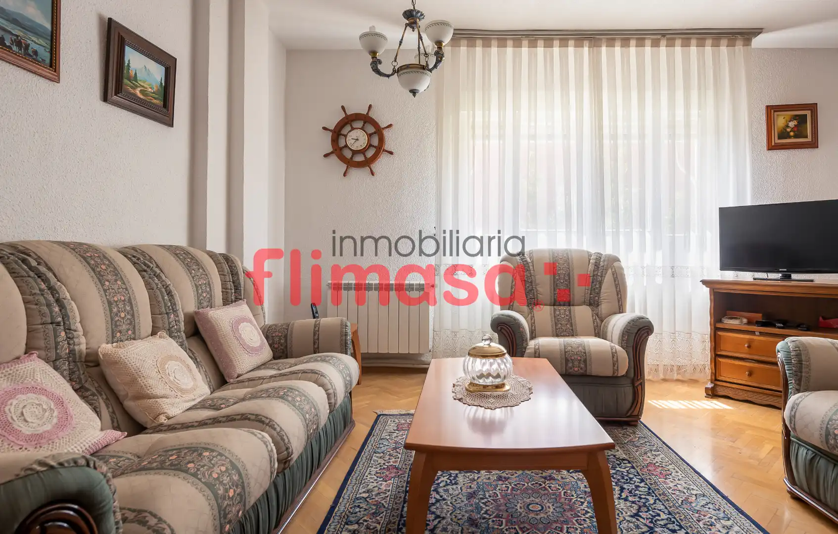 Wohnzimmer von Wohnung zum Verkauf in Villaviciosa de Odón mit Klimaanlage, Heizung und Terrasse