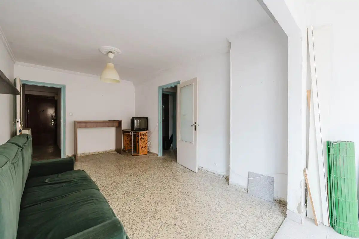 Sala d'estar de Pis en venda en Málaga amb Calefacció, Terrassa i Balcó