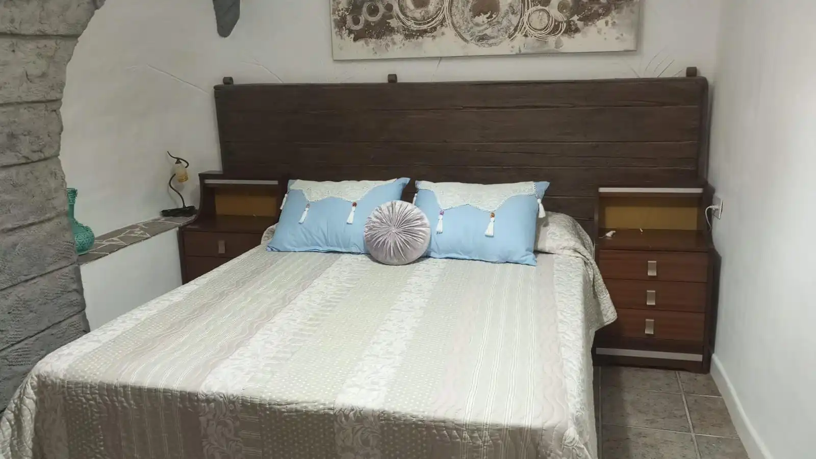 Bedroom of Country homes for rent in Cuevas del Campo  with Private garden, Furnished and Oven