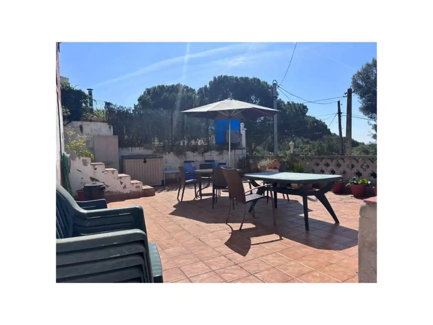 Terrassa de Casa o xalet en venda en Lliçà d'Amunt amb Jardí privat, Traster i Piscina