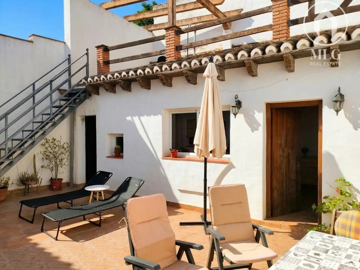 Terraza de Casa o chalet en venta en Alozaina con Terraza y Amueblado