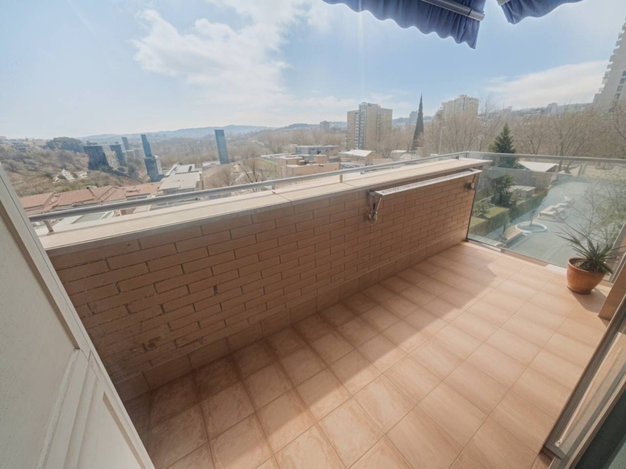 Terrace of Flat for sale in Sabadell  with Air Conditioner, Heating and Furnished