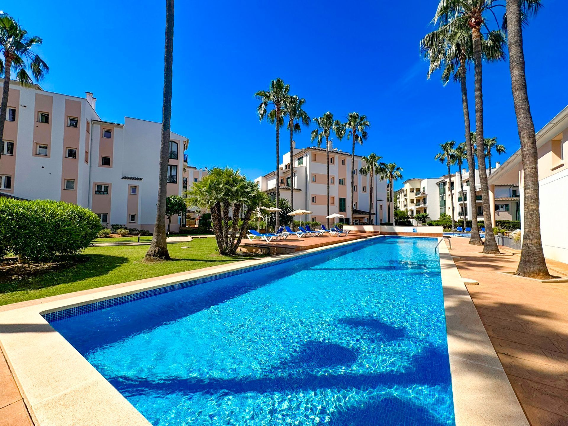 Piscina de Apartament en venda en Calvià amb Aire condicionat, Terrassa i Traster