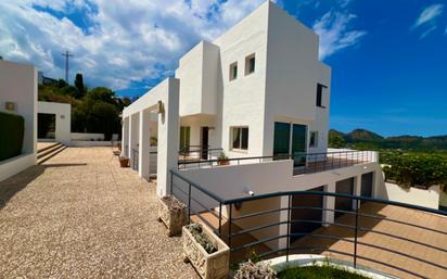 Vista exterior de Casa o xalet en venda en Pedreguer amb Aire condicionat, Calefacció i Jardí privat