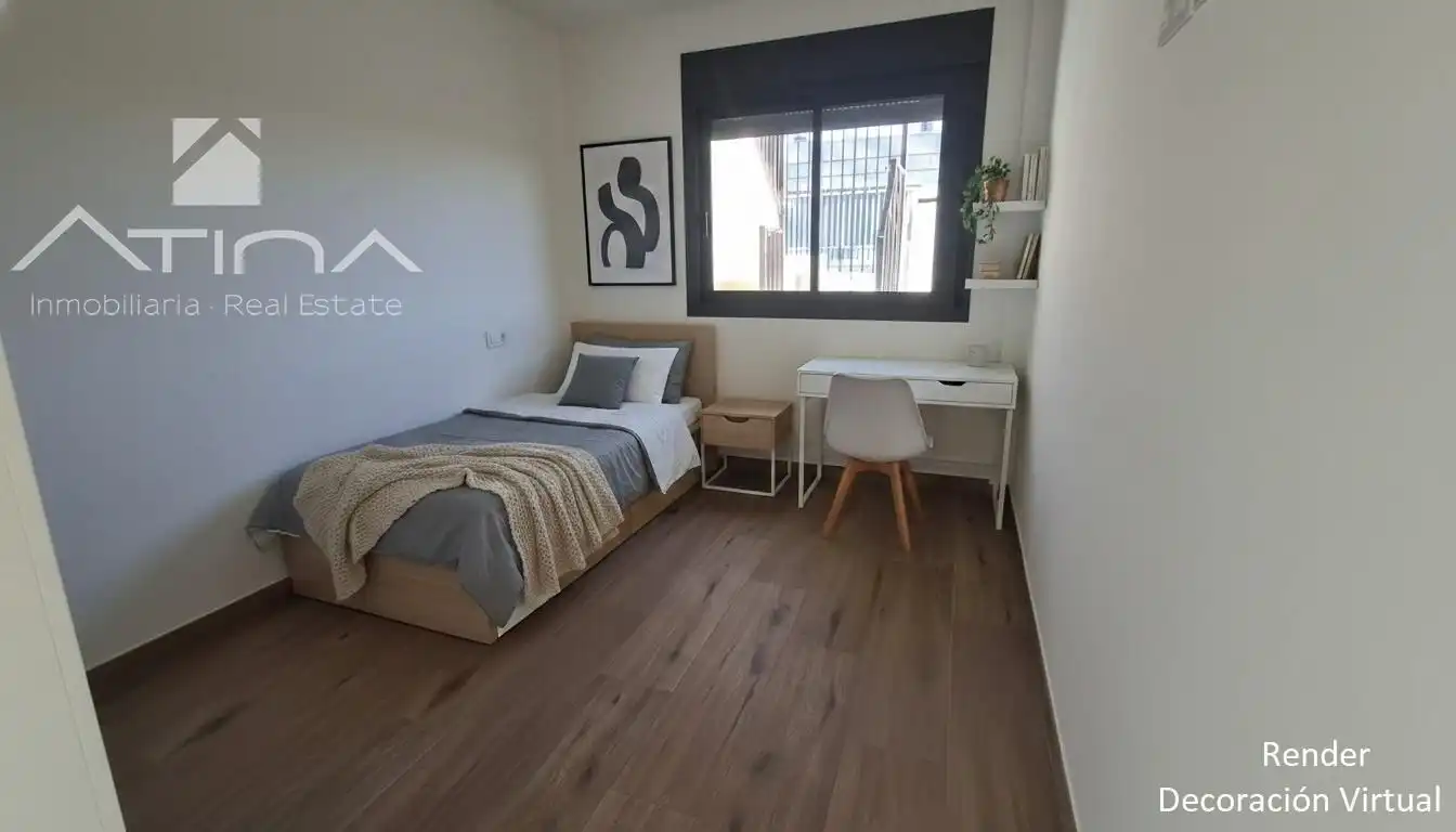 Habitación de Ático en venta en Daimús con Aire acondicionado, Jardín privado y Terraza