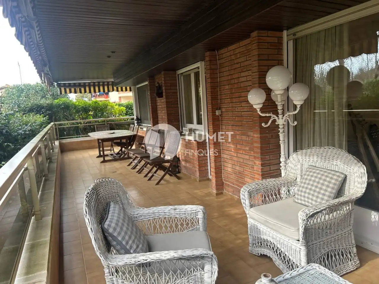 Terrace of Flat for sale in Sant Cugat del Vallès  with Air Conditioner, Heating and Private garden